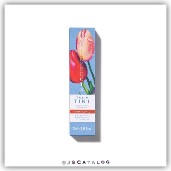 Bloomeffects - Natural Tulip Tint Lip + Cheek Balm | Crispa Coral - Picture 2 of 4